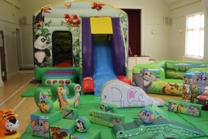 Jungle Bounce n Slide Soft Play Package