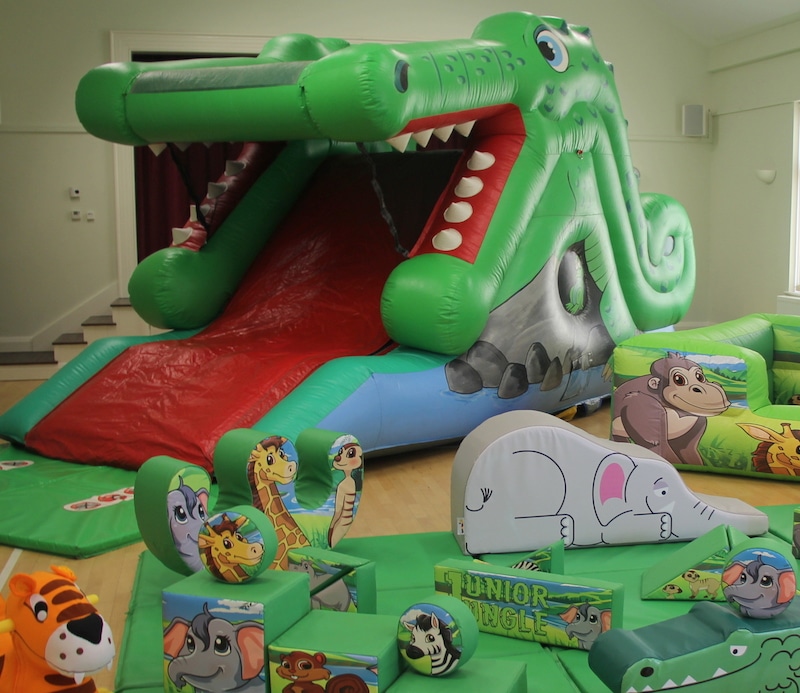  Mr  Snapper Slide Soft Play Package Hire BBC Inflatables 