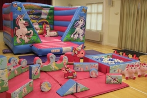 Unicorn Bouncer Soft Play Package