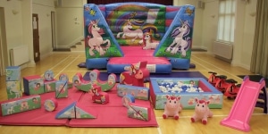 Unicorn Bouncer Soft Play Package