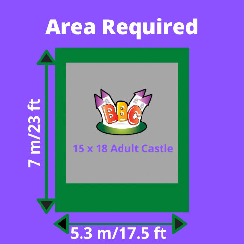 Adult 15x18 Bouncy Castle Adult 15x18 Bouncy Castle