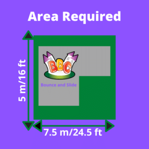 Bounce and Side Slide Area Required Bounce and Side Slide Area Required