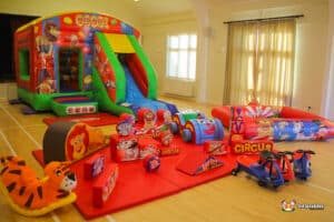 Circus Themed party package for young children.