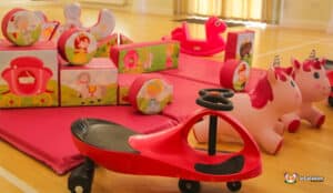 Soft Play and plasma car ideal for toddler parties