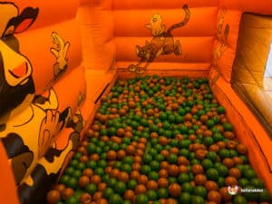 Brown and green ball pool balls.
