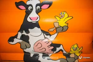 fun cow cartoon artwork.