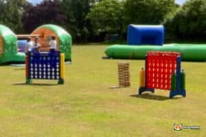 Games on a large field