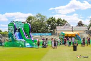 Fun Giant slide for children and adults enjoyment.
