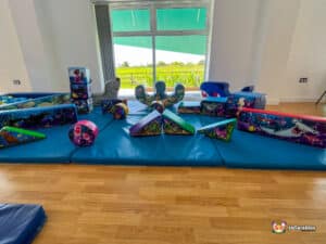 A fun-filled play area at Sea Life Soft Play, showcasing an assortment of toys for children's entertainment.
