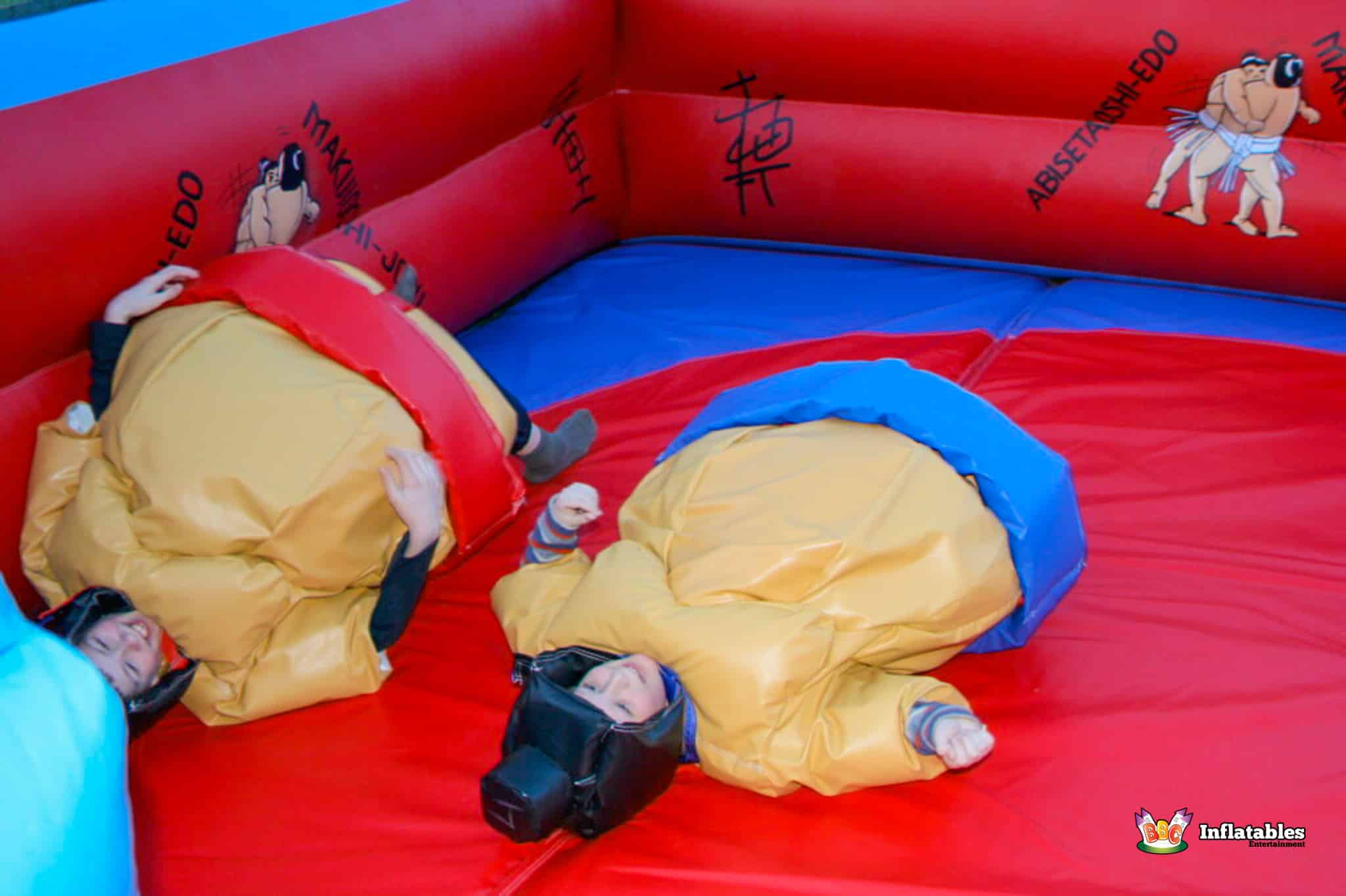 Inflatable Sumo Princess Sumo Suits & Arena Hire – BBC Inflatables call us on 01905 841902