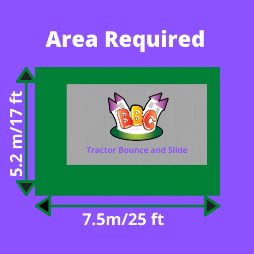 Tractor Bounce and Slide Area Required Tractor Bounce and Slide Area Required
