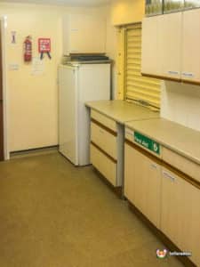 Abbots Morton village hall kitchen