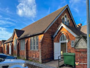 All Saints Church Hall Bromsgrove doors