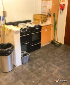 Ashton Under Hill Village Hall Kitchen utilities.