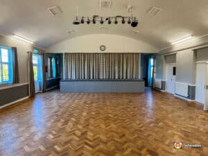 Badsey Remembrance Hall main hall