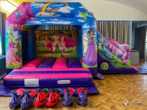 Badsey Remembrance Hall Unicorn bounce and slide.