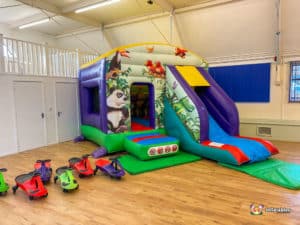 Bengeworth Church Hall hall hire with bouncy castle hire