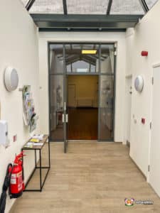 Castlemorton parish hallway