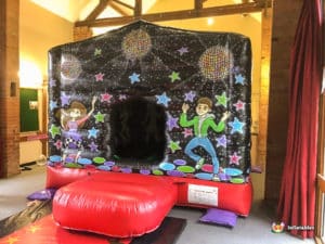 Bouncy castle at Chawson barns