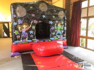 Nightclub bouncy castle