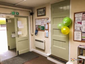 Claines Parish Hall, Worcester hallway