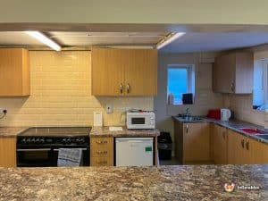 Kitchen equipment at claines scout hut