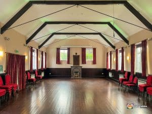 Empty hall.