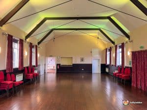 Clifton upon Teme Village Hall doors