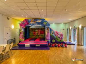 Jungle bouncy castle , animal soft play