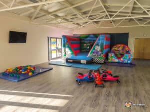 small bouncy castle