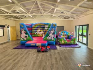 showcase bbc inflatables at the venue