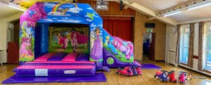 Unicorn Bounce & Slide Setup in the Hall