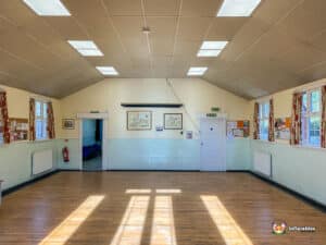Finstall Village Hall Empty Hall Back