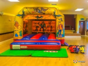 BBC Inflatables Weston Bouncer at Hampton Lovett Village Hall