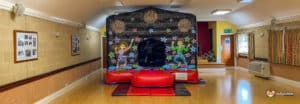 BBC Inflatables Night Club Bouncer & Plasmas at Hampton Lovett Village Hall
