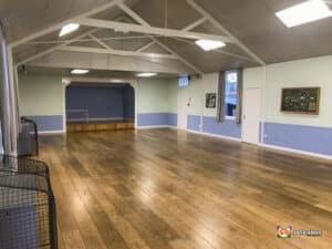 Webheath Village Hall Main hall.