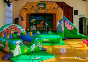Hallow Village Hall with Farm Bounce & slide