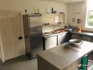 Hanbury Parish Hall Kitchen