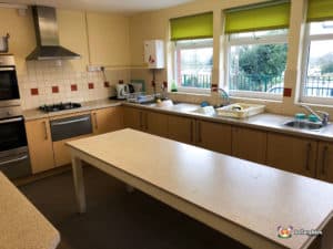 Kitchen space at Hartlebury Parish Hall