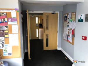 hallway and internal doors