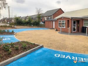 Hartlebury Parish Hall and drive way