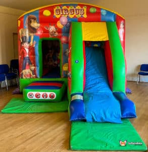 Hartlebury Parish Hall with Circus Bounce and Slide