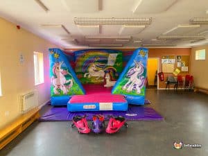Bbc inflatables Unicorn Bouncer in Kempsey Youth Centre