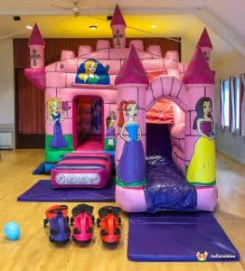 Pink Bouncy castle