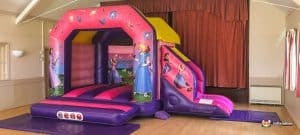 BBC Inflatables hire at  Leigh & Bransford Memorial Hall 