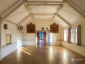 Leigh & Bransford Memorial Hall small hall