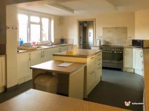 Leigh & Bransford Memorial Hall kitchen