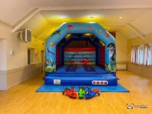 Leigh & Bransford Memorial Hall adult bouncer