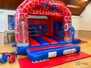 Lower Broadheath Village Hall Superhero Themed Bouncer