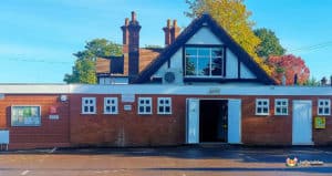 Outside of the building at Lower Broadheath Village Hall.